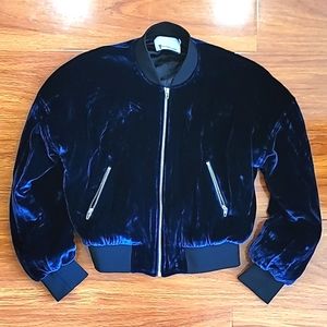 Alexander Wang Velvet Bomber